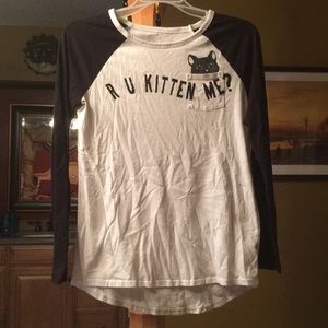 Girls justice long sleeve shirt